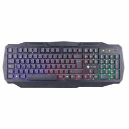 Teclado Gamer   XZZ-TE-01  Espaol  USB  RGB  X-Lizzard