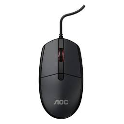 Mouse Optico USB   MS130BLA  Negro  AOC